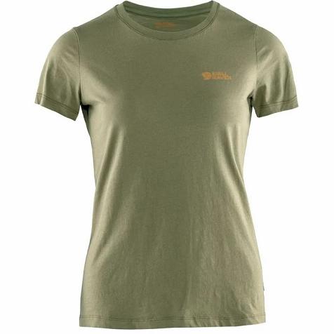 Fjallraven Women Torneträsk T-Shirt Light Olive PH123995 Philippines